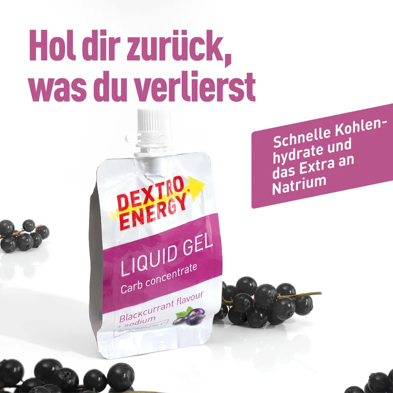Liquid Gel Blackcurrant + Sodium