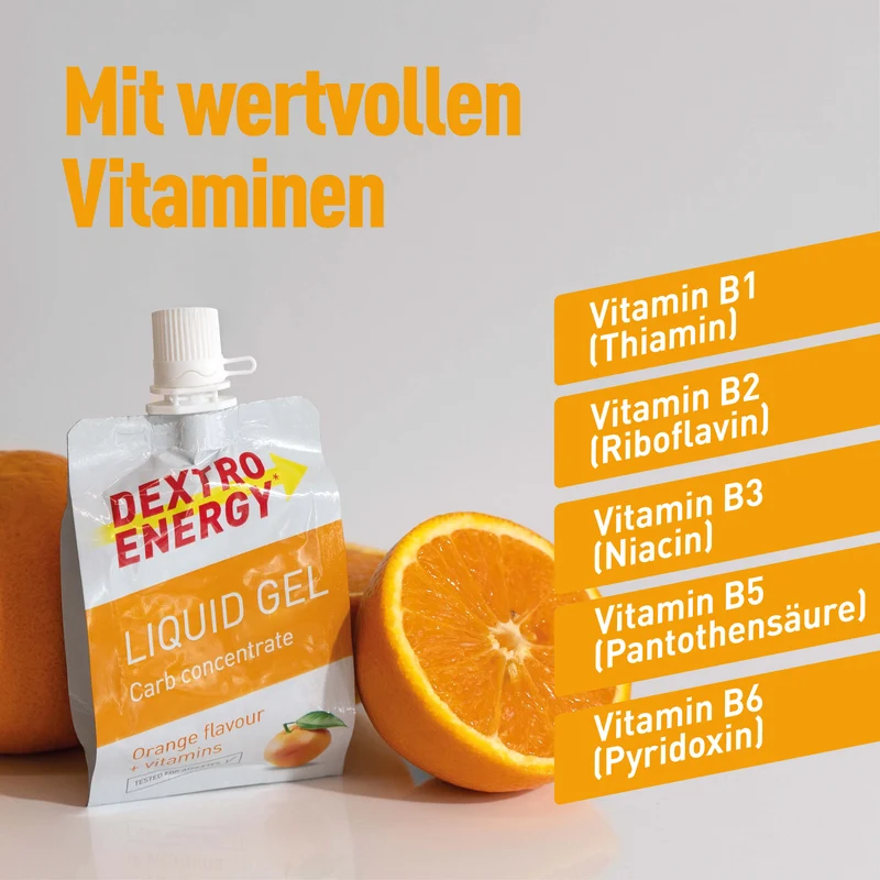 Liquid Gel Orange + vitamins