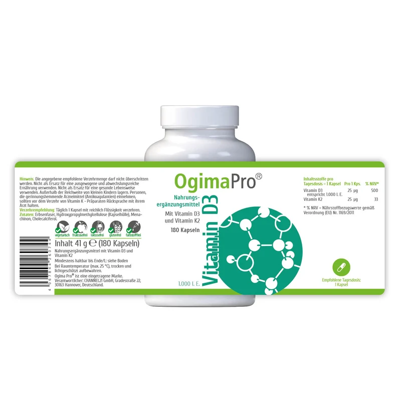 Ogima Pro Vitamin D3 1.000 IE