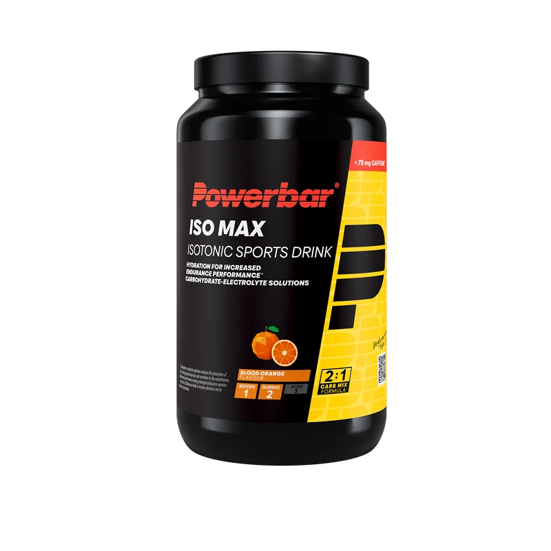 Iso Max - Isotonisches Energie Getränk - 5 Elektrolyte + Koffein