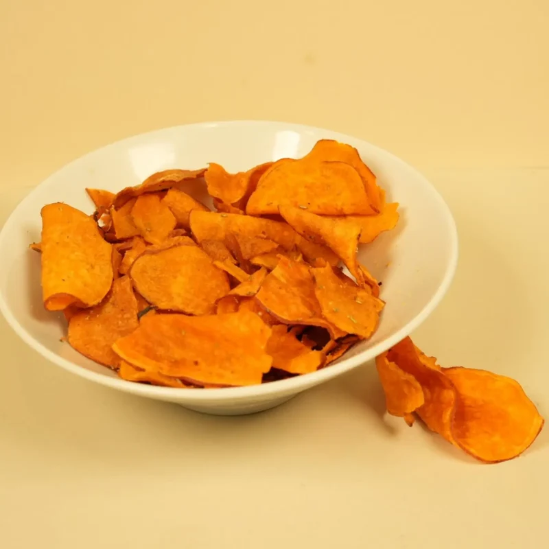 Süsskartoffelchips Rosmarin
