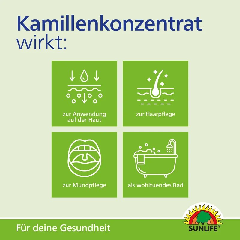 SUNLIFE Kamillenkonzentrat (100 ml)