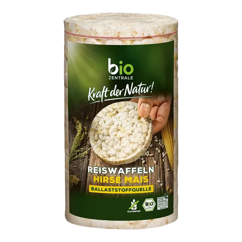 Reiswaffeln Hirse Mais