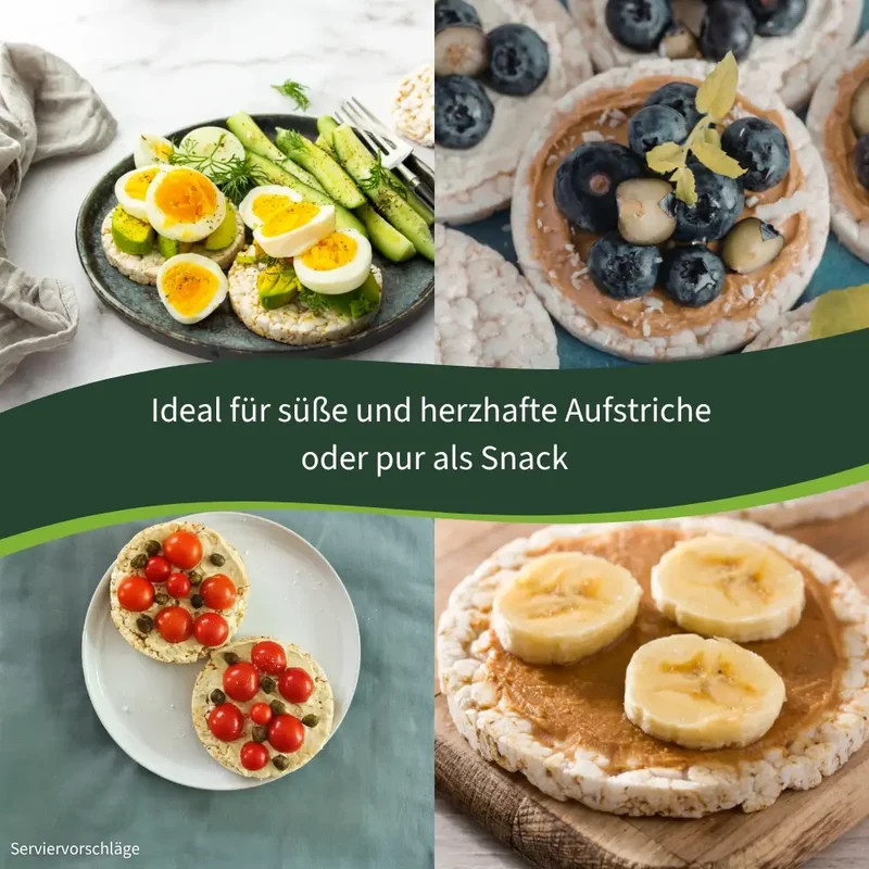 Reiswaffeln Meersalz