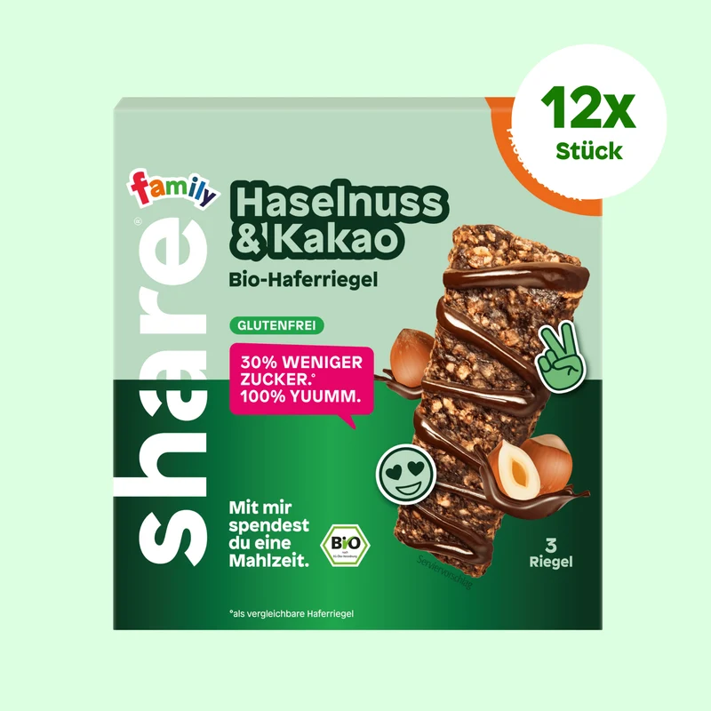 Family Bio Bar Haselnuss & Kakao