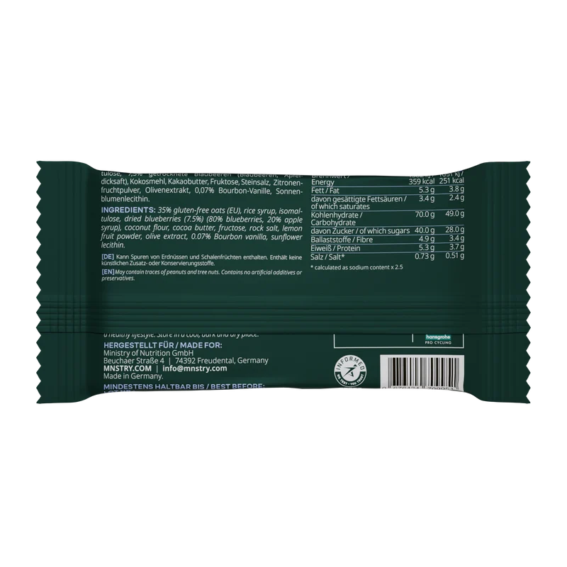 PORRIDGE BAR Blueberry