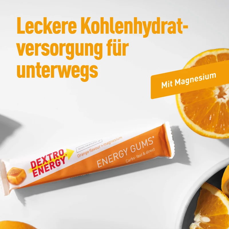 Energy Gums* Orange + Magnesium