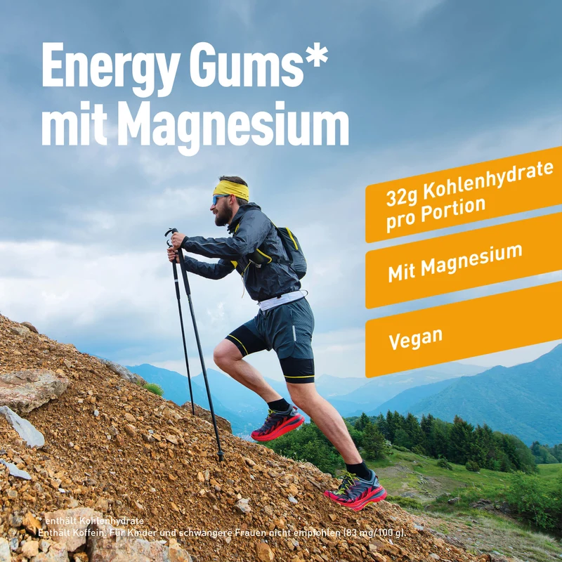 Energy Gums* Orange + Magnesium