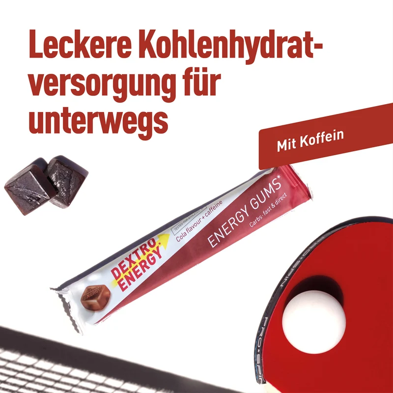 Energy Gums* Cola + Caffeine
