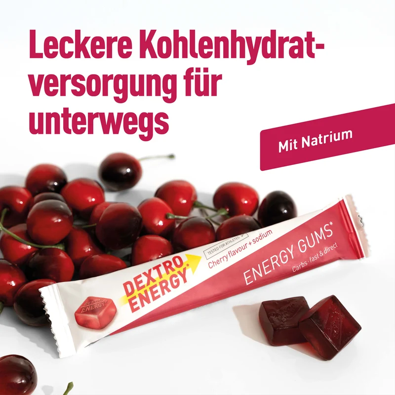 Energy Gums* Cherry + Sodium