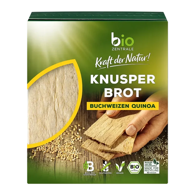 Knusperbrot Buchweizen Quinoa