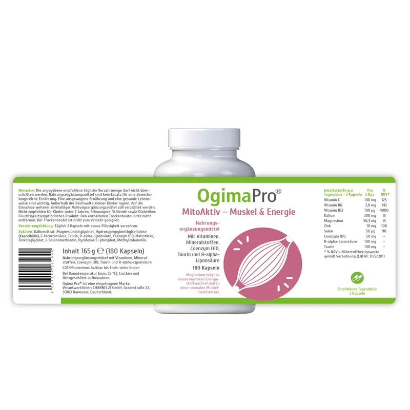 Ogima Pro MitoAktiv Muskel & Energie