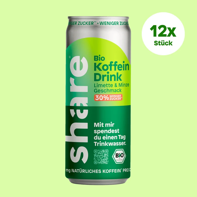 Bio Fruity Koffein Limette Minze