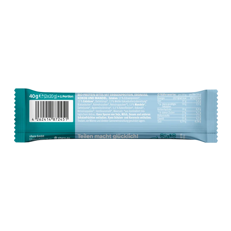Bio Protein Bites Coconut Almond
