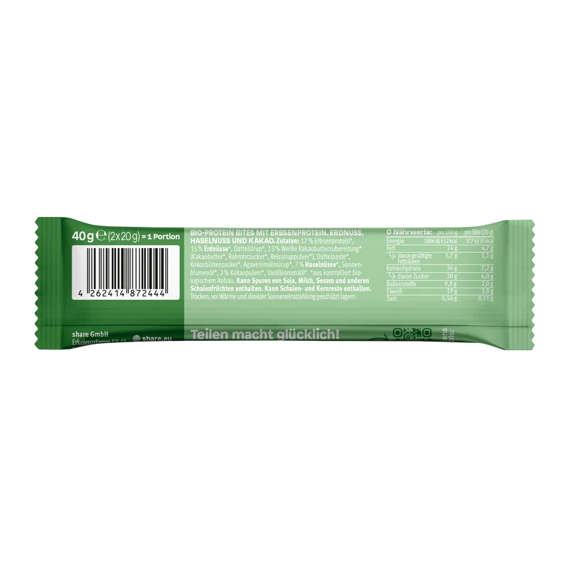 Bio Protein Bites Hazelnut Cocoa