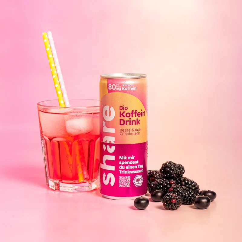 Bio Koffein Drink Beere & Acai