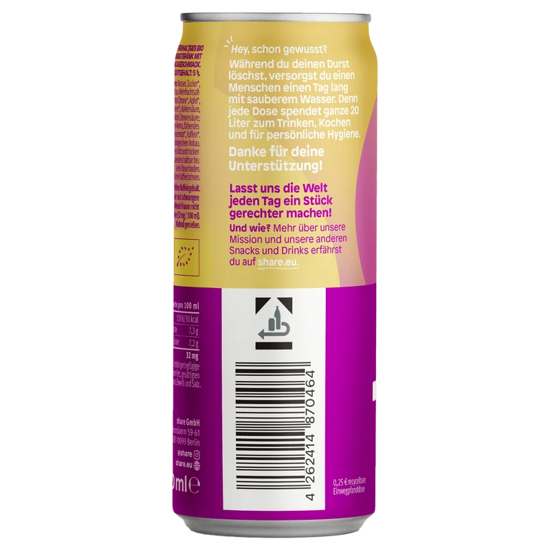 Bio Koffein Drink Beere & Acai