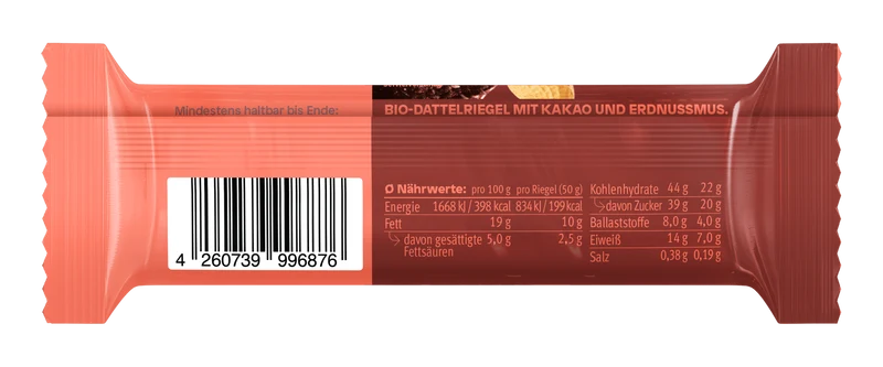 Bio Nut Butter Bar Peanut