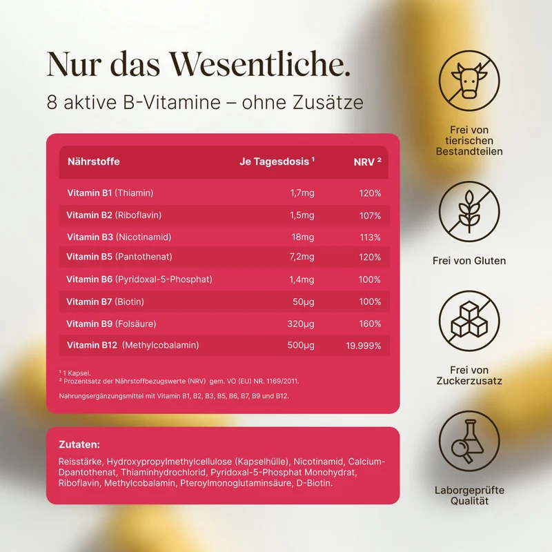 Vital Bundle (Magnesium & Vitamin B Komplex) + GRATIS “Maaster Your Health” eBook