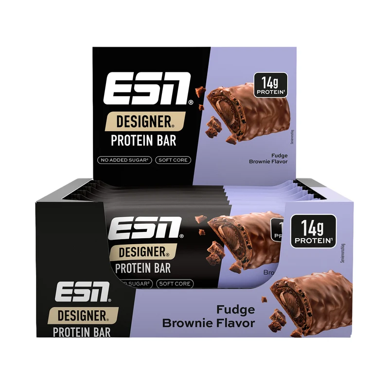 ESN Designer Protein Bar Fudge Brownie | 12 x 45g