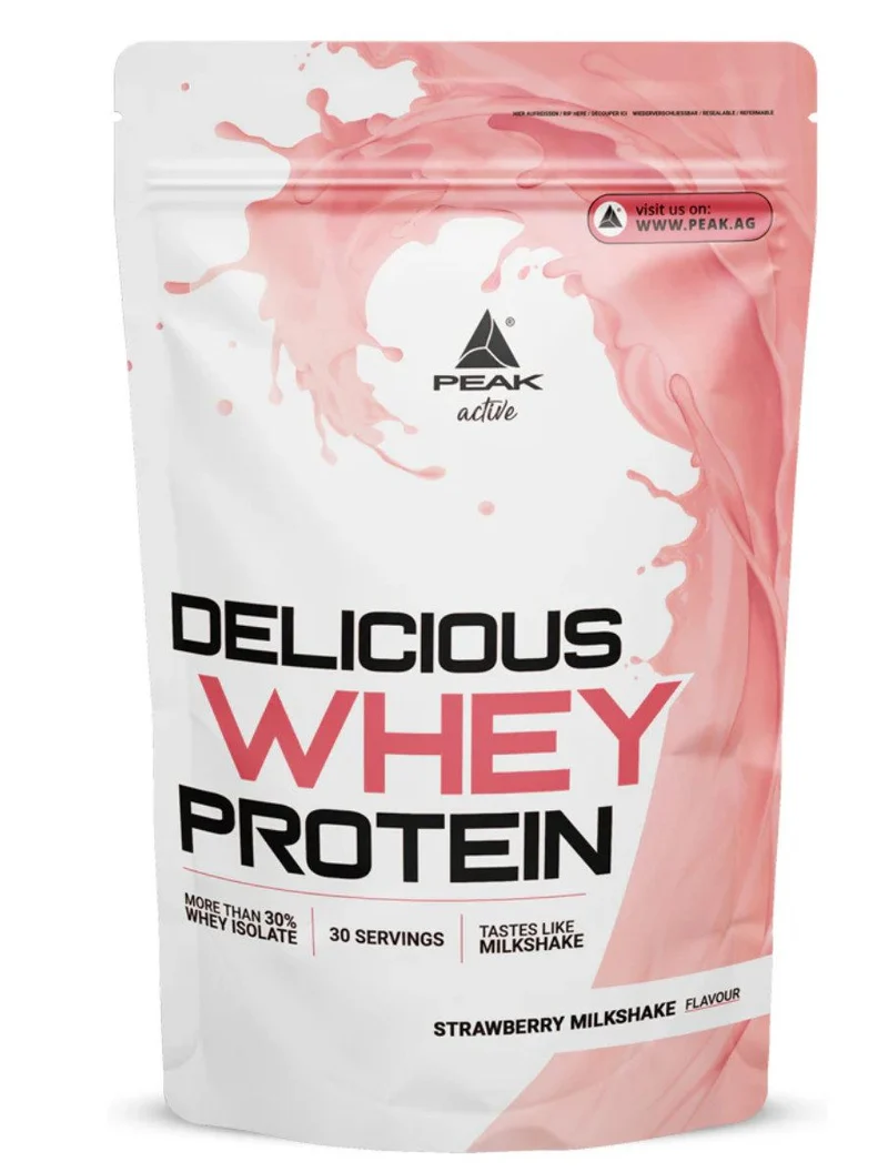 PEAK Delicious Whey (900g) - Whey Konzentrat & Whey Isolat