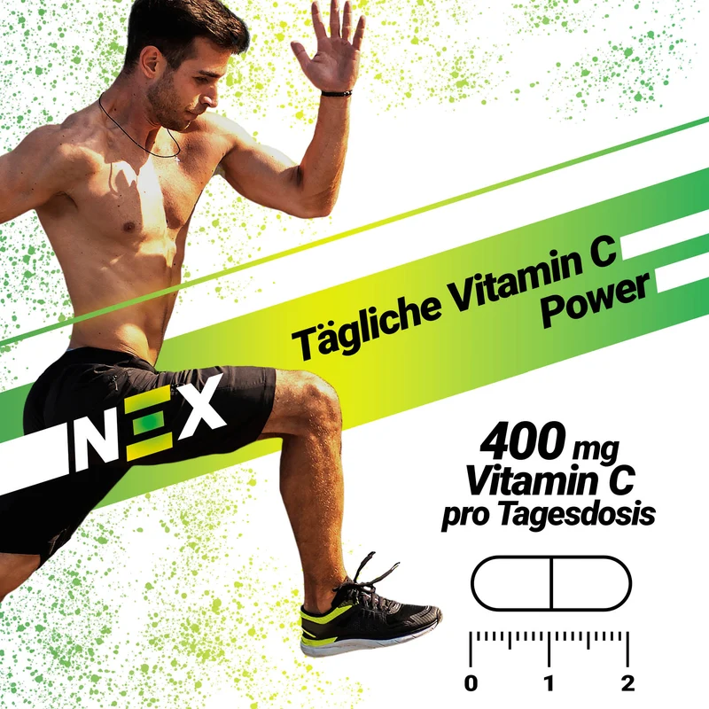 NEX Vitamin C 400 gepuffert Kapseln