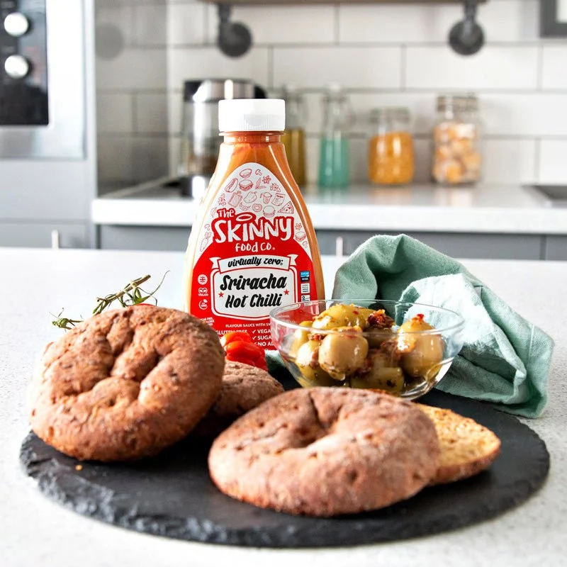 Sriracha Fast Zero© Kalorienfreie, zuckerfreie Skinny Sauce – 425 ml