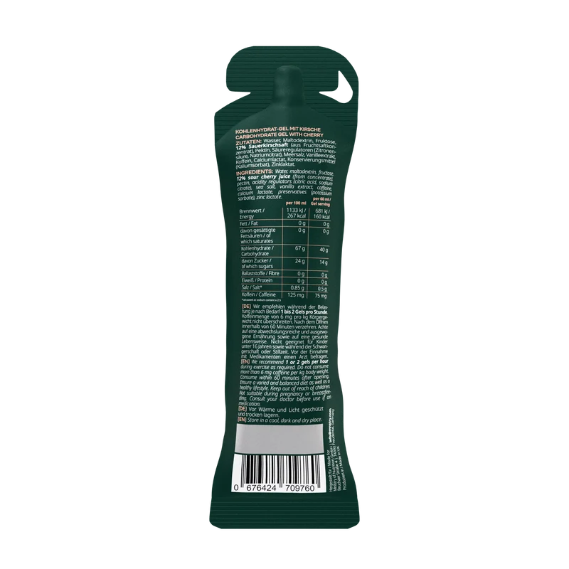 CAFFEINE GEL 40 Cherry