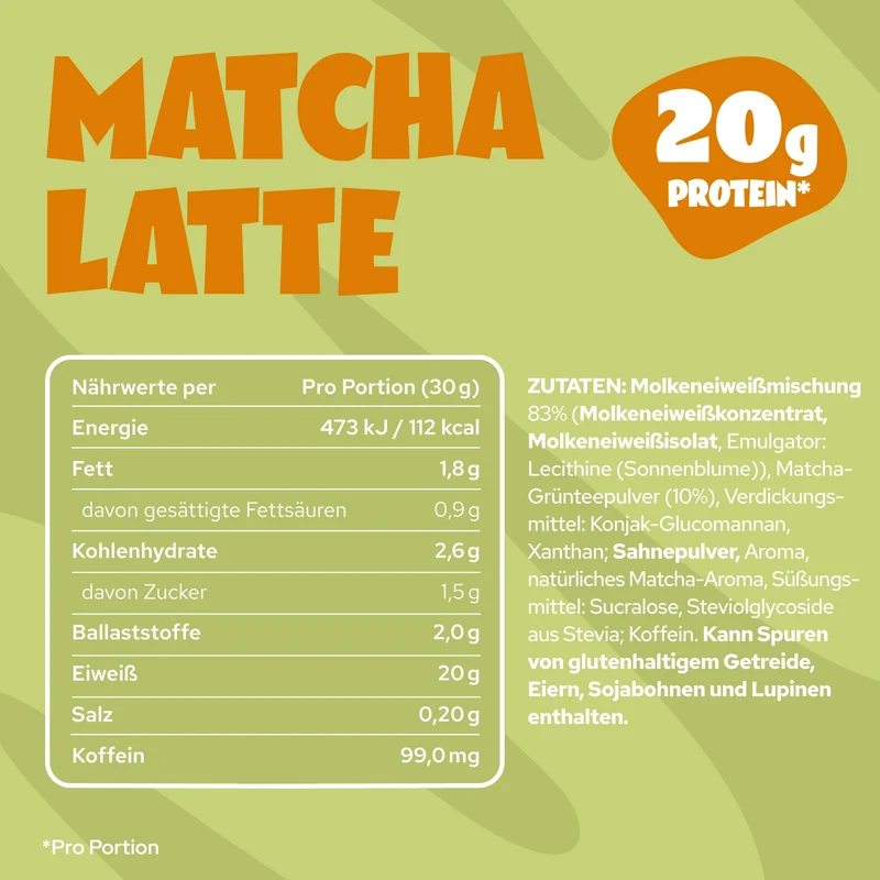 Mango Matcha Latte