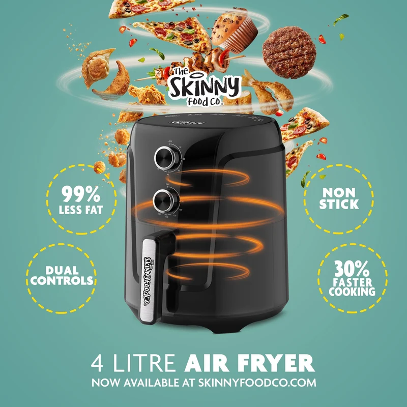 Skinny Air Fryer + KOSTENLOSES Mystery Sauce Bundle
