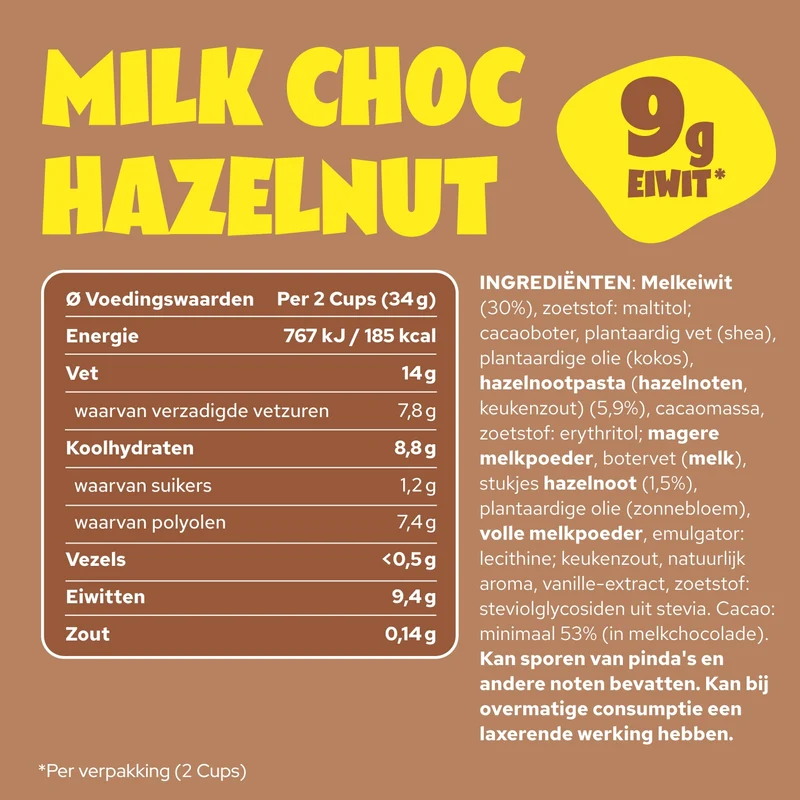 Milk Choc Hazelnut