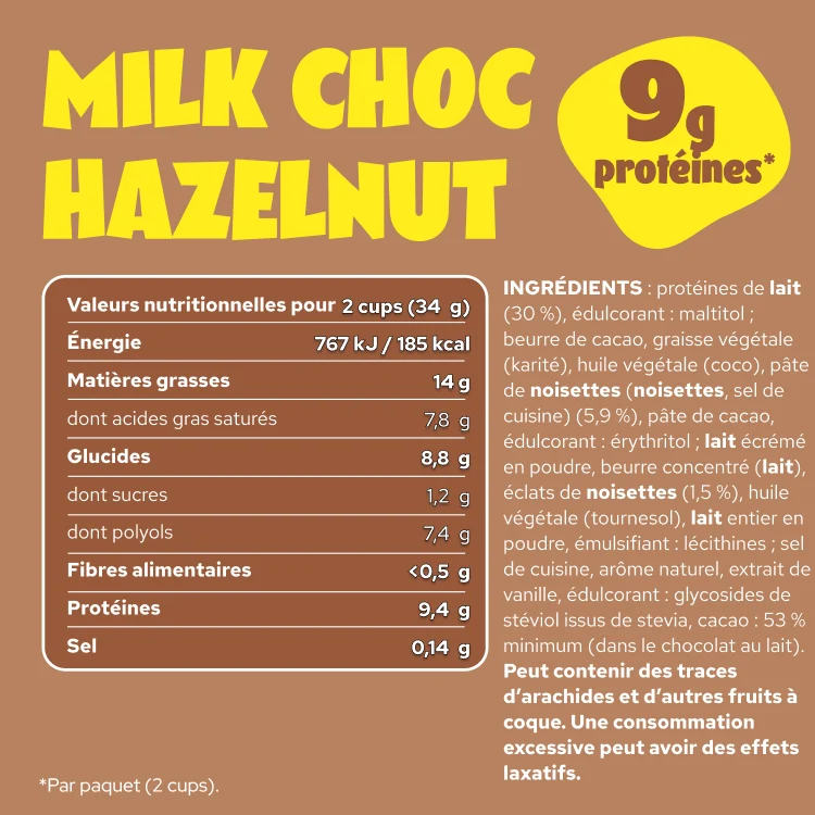 Milk Choc Hazelnut