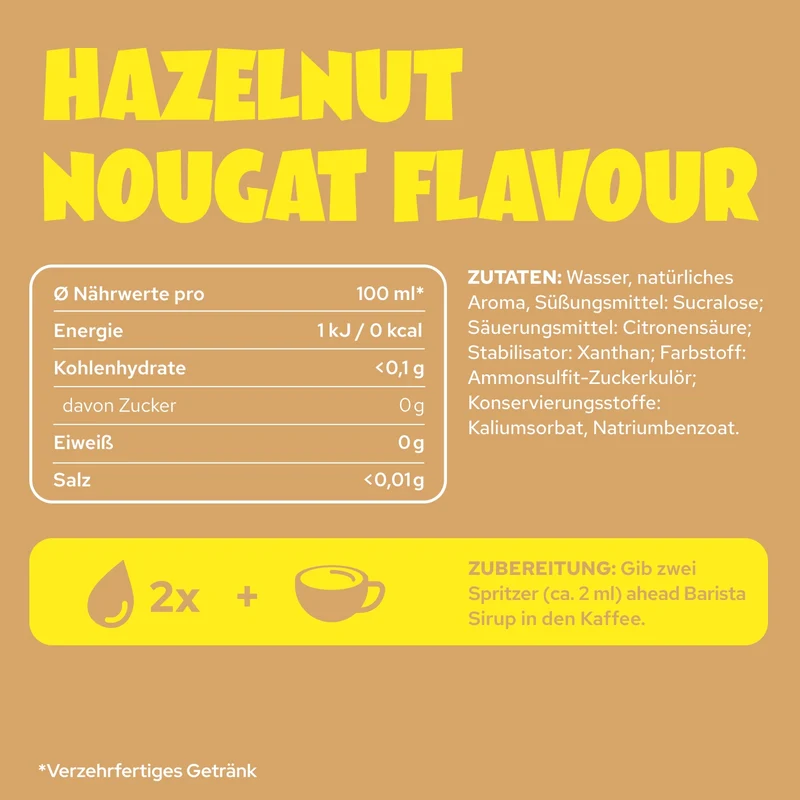 Hazelnut Nougat Flavour