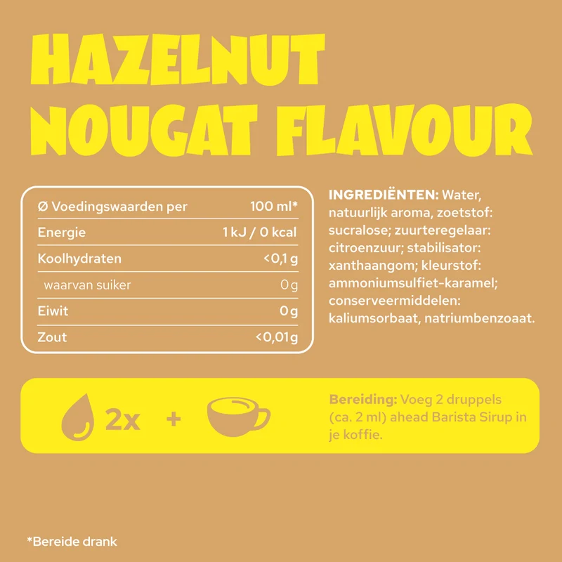 Hazelnut Nougat Flavour