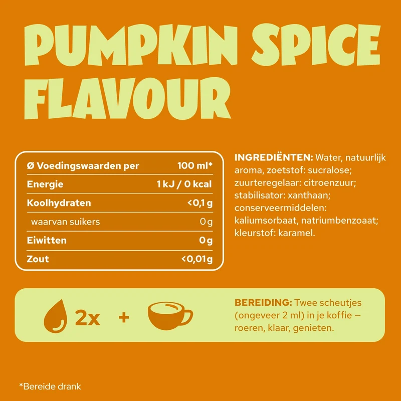 Pumpkin Spice Flavour