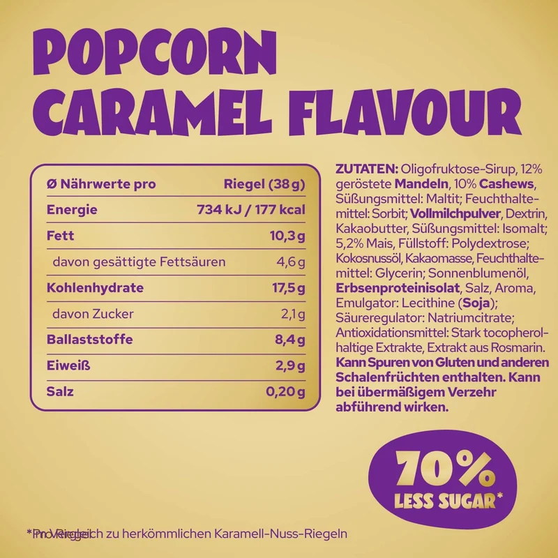 Popcorn Caramel Flavour
