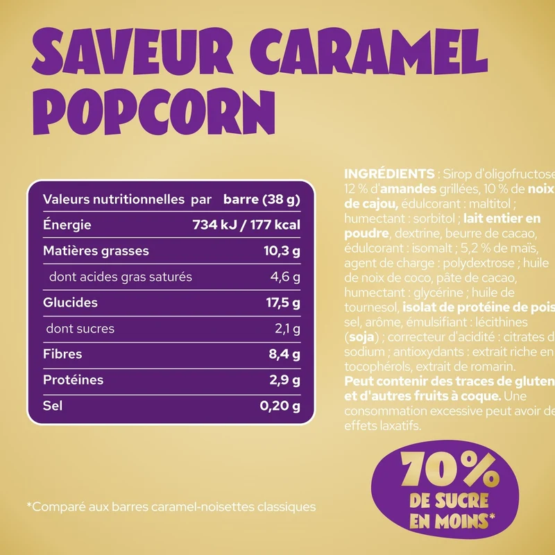 Popcorn Caramel Flavour