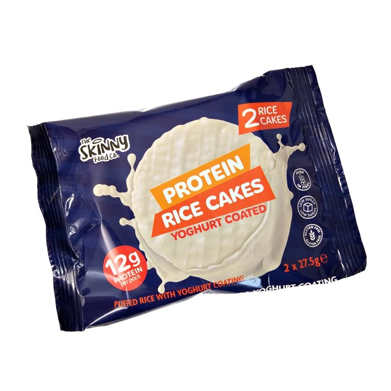 Hvid skinny riskage med højt proteinindhold - 55g