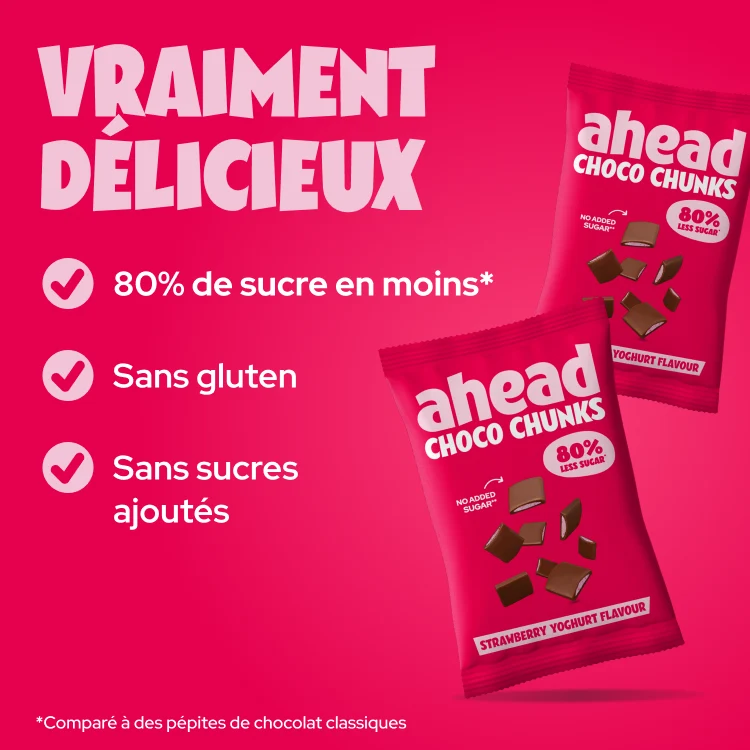 Strawberry Yogurt Choco Chunks