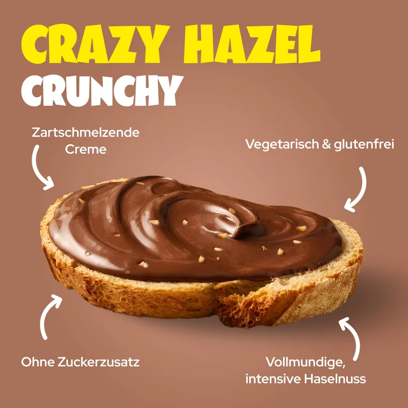 Crazy Hazel Crunchy 200g