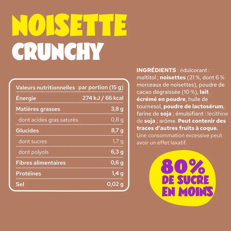 Crazy Hazel Crunchy 200g