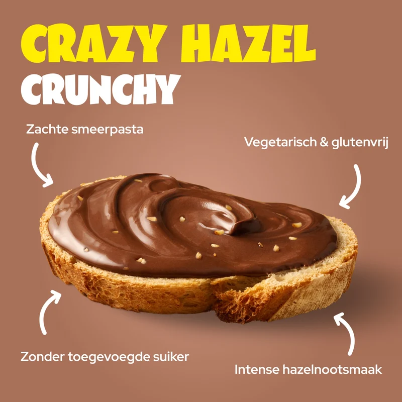 Crazy Hazel Crunchy 200g