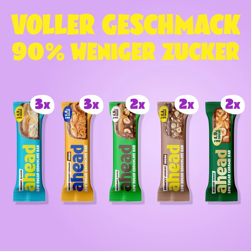 Schokoriegel Probierpaket