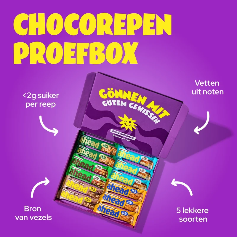Schokoriegel Probierpaket