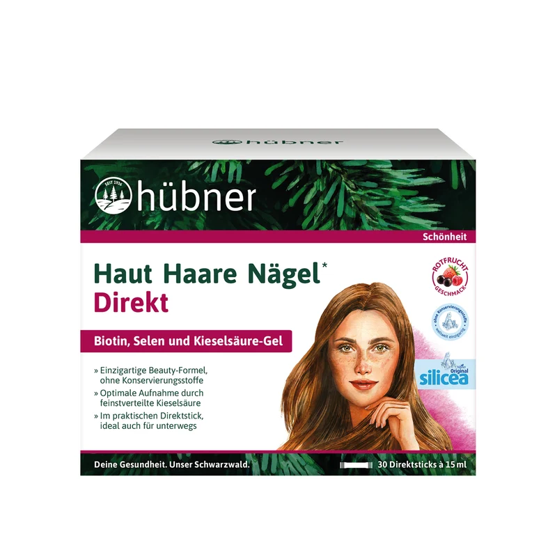 Hübner Haut Haare Nägel Direkt Rotfrucht (30 Stk.)
