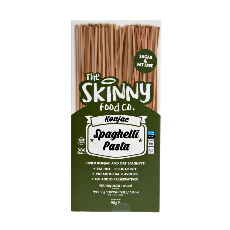 Tørret Konjac Spaghetti Pasta - 90g