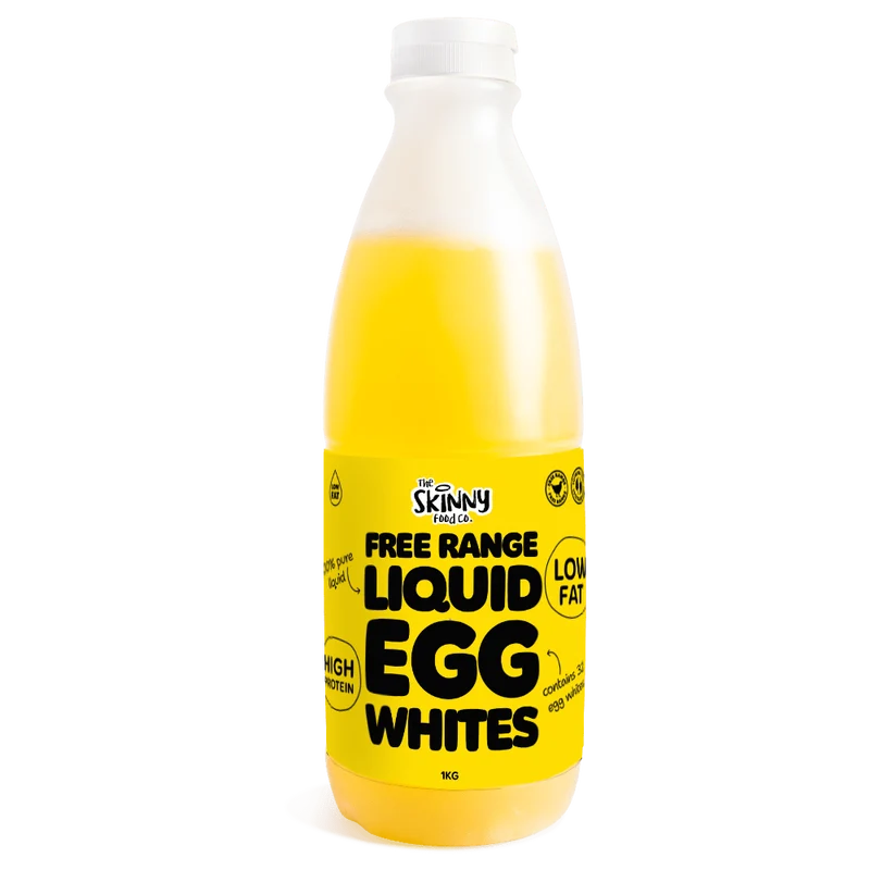Tynde, flydende æggehvider fra fritgående høns - 1 liter