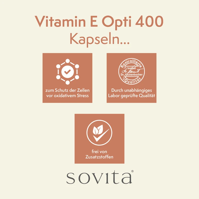 sovita Vitamin E Opti 400 Kapseln