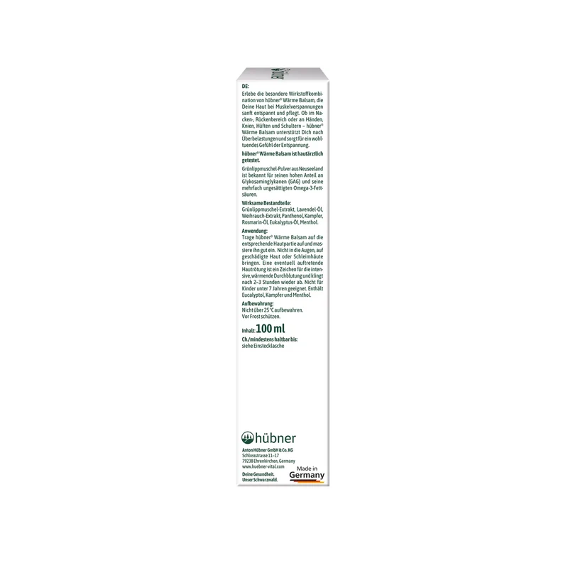 Hübner Wärme Balsam (100 ml)