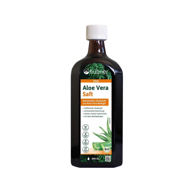 Hübner Aloe Vera Saft Sparpaket (3 x 490 ml)